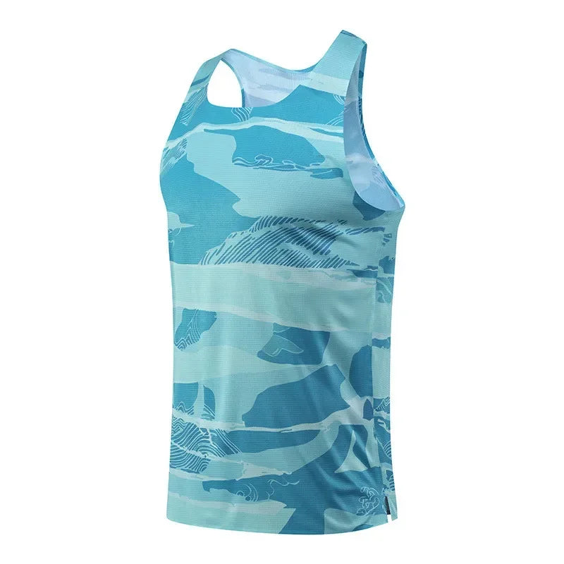 Adult Men Women Running Hiking Shirts Tight Gym Tank Top Fitness Marathon T-shirts Sport Exercise Basketball Vest Clothes D24